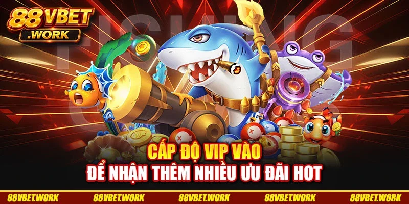 Cấp độ VIP vào để nhận thêm nhiều ưu đãi hot